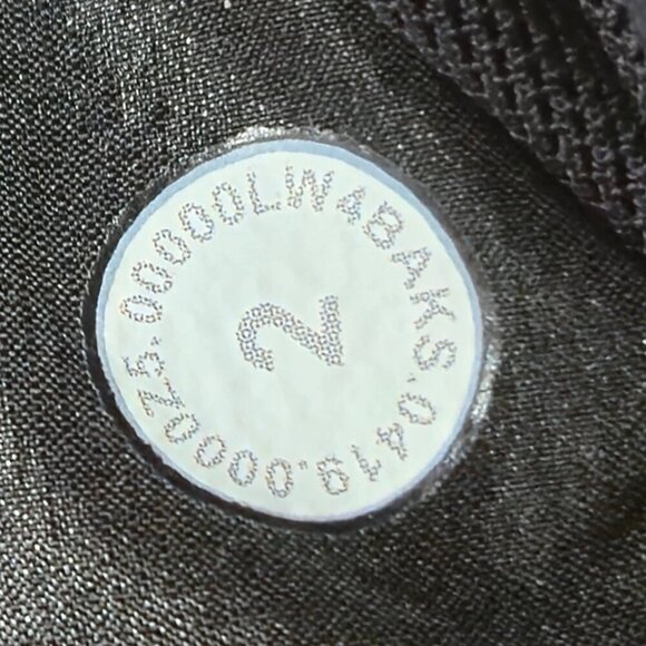 Lululemon Jacket Women 2 Black Go Crazy Fleece Panel Athleisure Gorpcore - Picture 5 of 6